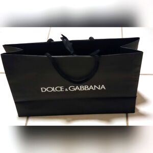 Dolce&Gabbana empty shopping paper bag